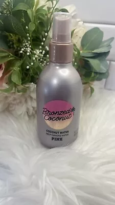 Victoria's Secret PINK Bronzed Coconut Self-Tanning Coconut Water Slightly Used • $12