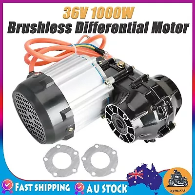 36V 1000W Brushless Motor Differential With Gear Box For ATV Go Kart Drift Trike • $229.29