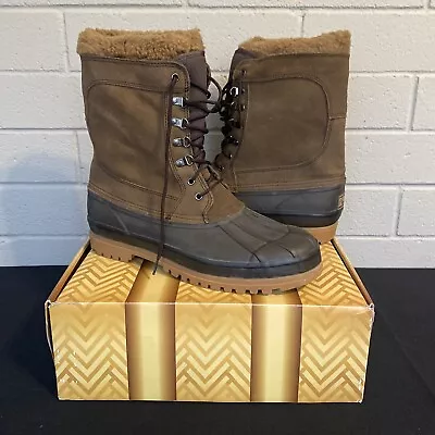 NIB Mens “STORM” Winter Pac Alpine Design Boots Size 13  • $28