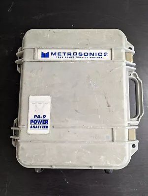 Metrosonics PA-9 Plus Portable Power Analyzer • $735.18