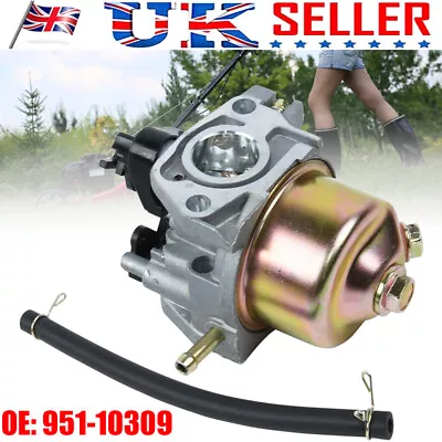 Carburetor Carb & Hose For MTD OHV Engine Lawn Mower Part 751-10309 & 951-10309 • £12.93