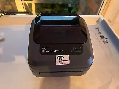 Zebra GK420d Label Printer With Power Supply And Printer Cable • $250