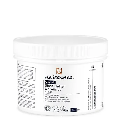Naissance Shea Butter Unrefined Organic (N° 306) - 250g - Massage Beauty Hair • £6.99
