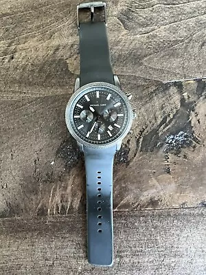 Michael Kors Scout Chronograph Grey Dial Men's MK8241 Watch • $20