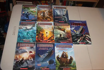 Lot Of 10 I Survived Books By Lauren Tarshis Scholastic • $14.99