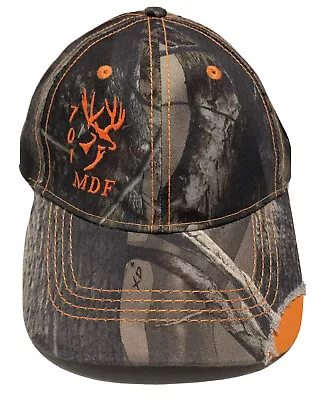 Mule Deer Foundation Hat 701 MDF True Timber Camo Hunting Cap North Dakota NWT • $14.99