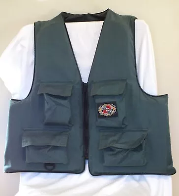 VtgVintage Stearns Fly Fishing Vest Life Jacket Large/XXL Tan 29-53 SBV 4142 • $14.98