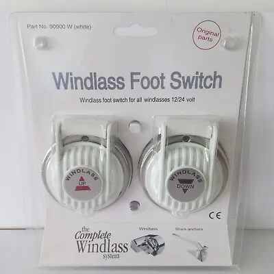 Marine Boat Anchor Windlass Foot Switch For Boat Anchor Winch Up & Down Pair • $22.99