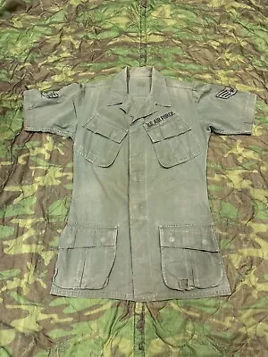 Vietnam War Jungle Fatigue Jacket Short Sleeve Poplin R/S Airforce  • $80
