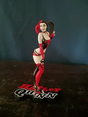 Harley Quinn Red White & Black By J Scott Campbell Statue DC Direct Great Condit • $100