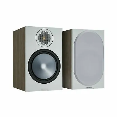 Monitor Audio Bronze 6G 100 Bookshelf Stereo Speakers Grey Pair • $449