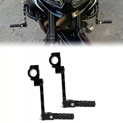 Fit For Suzuki VSTROM 250 2017-2019 VSTROM 650 2003-2023 Highway Foot Pegs Mount • $79.90