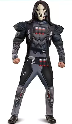 Overwatch Reaper Deluxe Adult Costume Size Medium (38-40) • $17.99