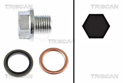 TRISCAN Oil Pan Screw Plug For ACURA CHEVROLET CITROEN DAEWOO FIAT 77-17 31137 • $4.96