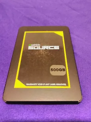 Mushkin Source SSD- 500GB 2.5in SATA 3 6Gb/s 3D TLC (MKNSSDSR500GB) • $50