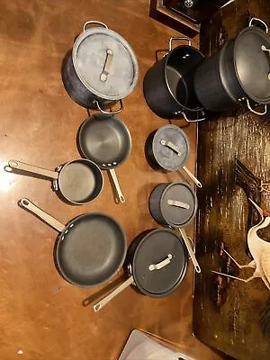 Vintage Commercial Aluminum Cookware Set 14 Pieces 8 Pots/pans • $180