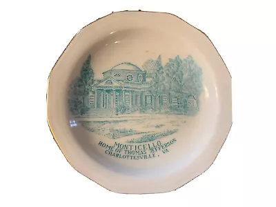 Vintage Imperial Porcelain Monticello Tiny Plate • $6.99