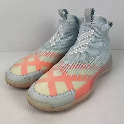 Adidas N3xt L3v3l Sky Tint Basketball Shoes Mens US 11.5 Blue/Orange FX7117 • $119.99