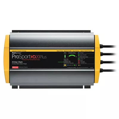 ProMariner ProSportHD 20 Plus Global Gen 4 - 20 Amp - 3-Bank Battery Charger • $281.83