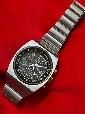 Vintage Omega Speedmaster 125 Auto Chronograph Chronometer 1970s Watch Cal. 1041 • $4995