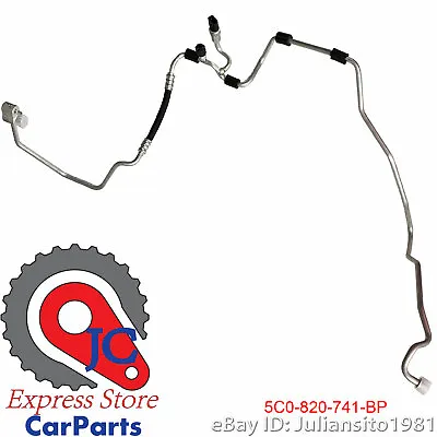 5c0820741bp Volkswagen Genuine Oem Jetta Ac Refrigerant Discharge Hose • $289.99