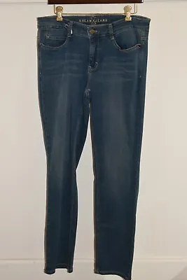 MAC Jeans Dream Model Cotton Blend Denim Medium Blue Womens Jeans Size 12 • £209.83