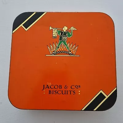 Jacob & Co Jacob's  Vintage Art Nouveau Cream Crackers Tin 1930's • £5