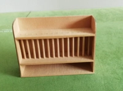 £6.25 • Buy 1/12th Scale Dolls House Kitchen Plate Rack