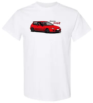 Civic EG Hatch Shirt Drift *SUPER Soft 60/40 Blend T Shirt* SiR • $21.99