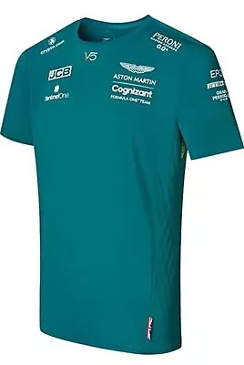 £29.99 • Buy Aston Martin Cognizant F1 Official 2022 Sebastian Vettel Team Men T-Shirt Green