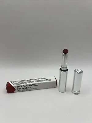 MAC Lipstick LOCKED KISS  24HR Lipcolour - 95 VICIOUS Full Size • $17.99