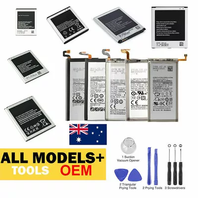 New Replacement Battery For Samsung Galaxy S10+ S10 S9 S8 Plus S7 S6 Edge + Tool • $7.99