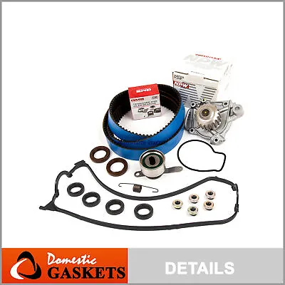 Timing Belt Kit Water Pump Valve Cover For 92-95 Honda Del Sol Civic 1.6L D16Z6 • $119.28