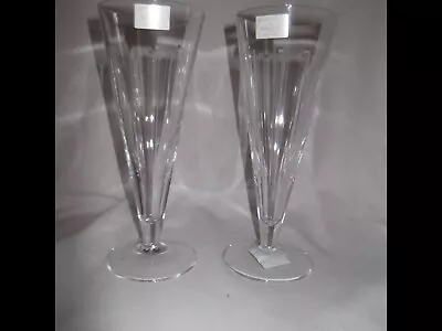 Jasper Conran @ Waterford SHINE Pair Of Long Drinks Glasses BNIB Best Quality • £39.99