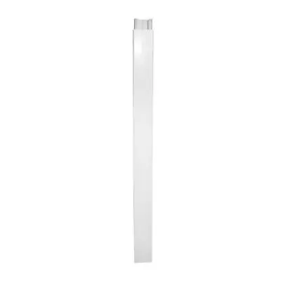 Weatherables L Fence Gate Blank Post 10 Ft. Vinyl Square UV Protected White • $212.99