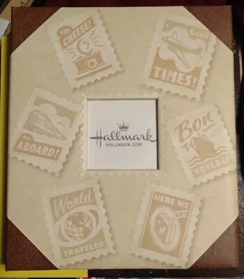Hallmark AR6555 Photo Album Large Post Bound Or 3 Ring W/10 Self Adhesive Pages • $20