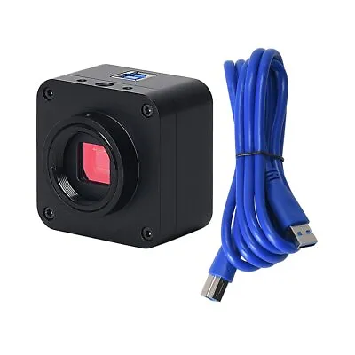 8MP 4K Sony Sensor Microscope Camera USB Measurement Electronic Digital Eyepiece • $113.05