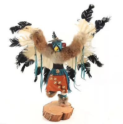 Native American Indian Kachina Eagle Dancer Doll Sculpture Large 20  • $64.50