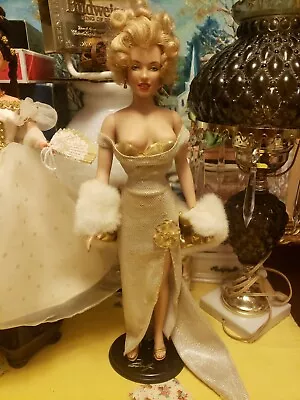 1999 Franklin Mint Marilyn Monroe Millennium Limited Ed. Vinyl Portrait Doll  • $169.99