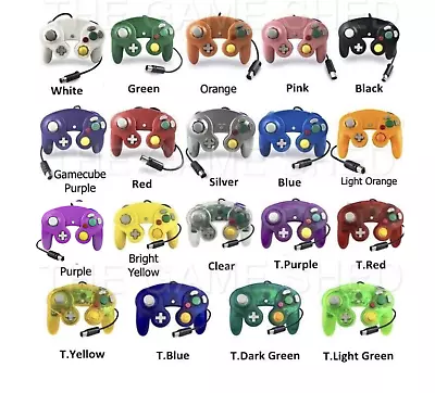 Gamecube Controller For Nintendo Gamecube / Wii Large Color Choice Brand New   • $16.95