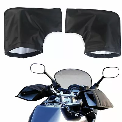 Handle Bar Muffs Thermal Motorcycle  Motor Bike Hand Protector Mitts/gloves Uk • $8.28