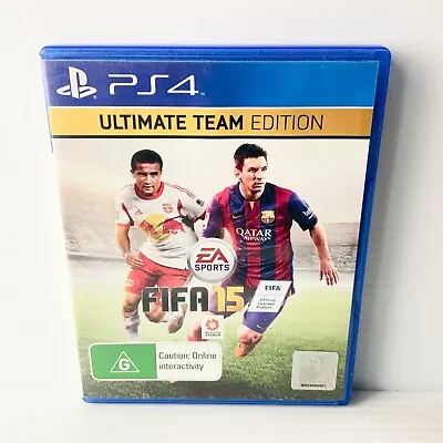 FIFA 15 - PS4 - Tested & Working - Free Postage • $4.88