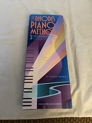 Rhodes Piano Method VHS And Cassette Advanced Course Harold Rhodes • $9.99