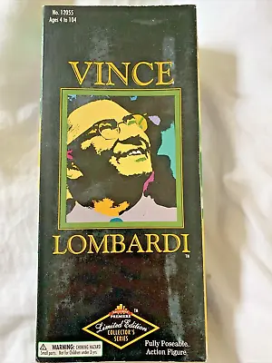 Vince Lombardi 1998 Limited Edition Collectors Series Action Figure GB Packers • $10.99
