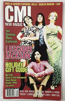 Cmj Magazine-dec 1996-luscious Jackson-wilco-marilyn Manson-lois-tricky-no Cd • $14.99