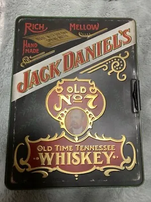 Vintage Jack Daniels Old No 7 Tennessee Whiskey Tin Box Container Metal 1978 • $5