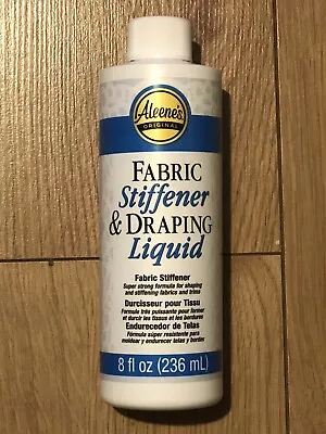 Aleene's Fabric Stiffener & Draping Liquid 236ml Bottle Buy 2 Get 1 Free • £9.50