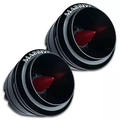 2x Massive Audio CT4X 2.3  Neodymium Bullet Super Tweeters - 60 Watts Rms 4-ohm • $79.98