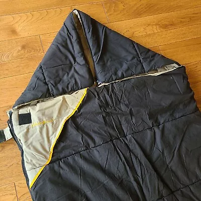 Eddie Bauer Oversize Large Sleeping Bag W/ Zip Hood 33X90 EB10013 • $24.99