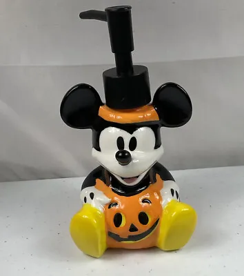 Disney Halloween Mickey Mouse Pumpkin Lotion/Soap Dispenser • $24.99
